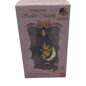 NEW Rare Bandai Sailor Moon Human Luna Twinkle Dolly Keychain 2015